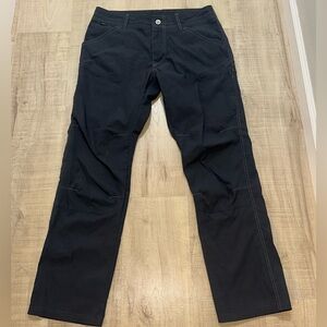 EUC, Men’s Kuhl Radikl Klassik Hiking Pants - Dark Gray, 33x30